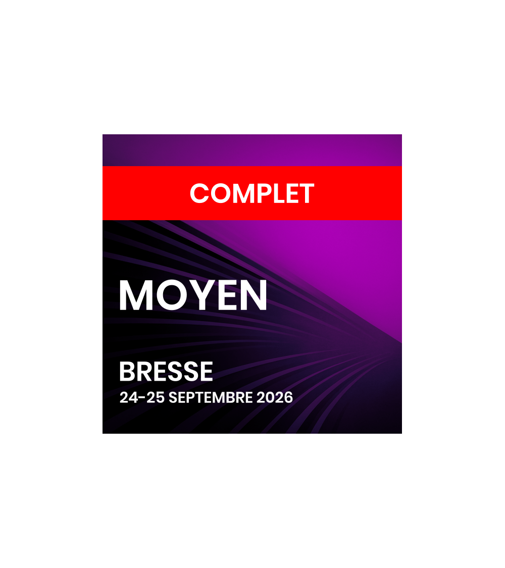 MOYEN - Bresse 24/25 septembre 2026
