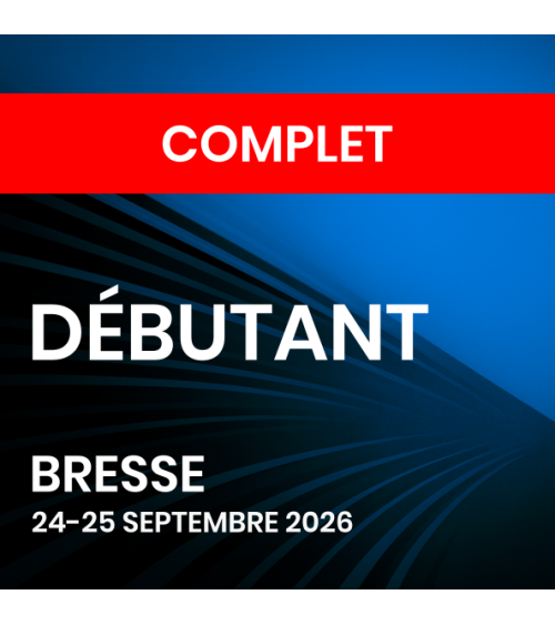 DÉBUTANT - Bresse 24/25 septembre 2026