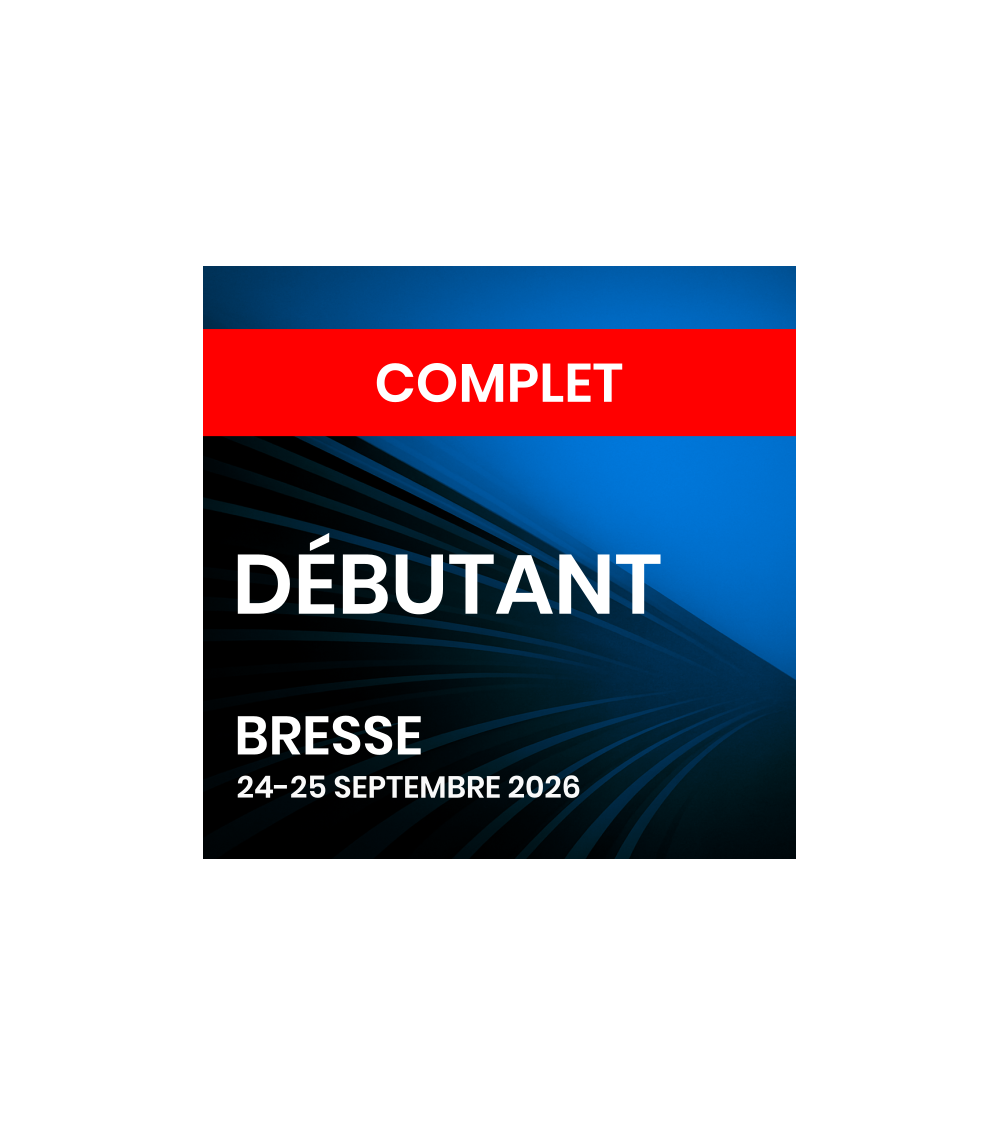 DÉBUTANT - Bresse 24/25 septembre 2026