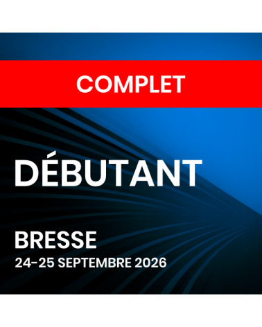 DÉBUTANT - Bresse 24/25 septembre 2026