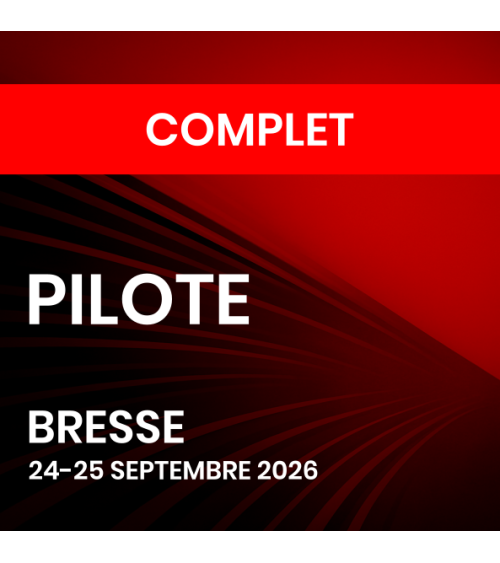 PILOTE - Bresse 24/25 septembre 2026