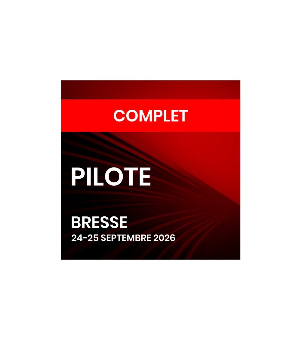 PILOTE - Bresse 24/25 septembre 2026