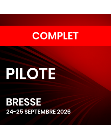 PILOTE - Bresse 24/25 septembre 2026