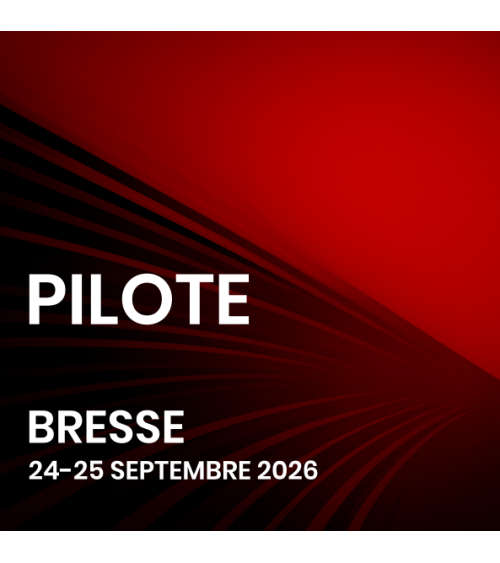 PILOTE - Bresse 24/25 septembre 2026